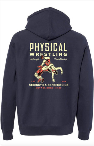 Vintage Wrestler Hoodie