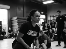 Load image into Gallery viewer, Competitive T-Shirt — tournament — black and white editorial