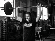 Load image into Gallery viewer, Consistent T-Shirt — lifting — black and white editorial