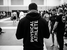 Load image into Gallery viewer, Physical Ambassador Hoodie — tournament — black and white editorial