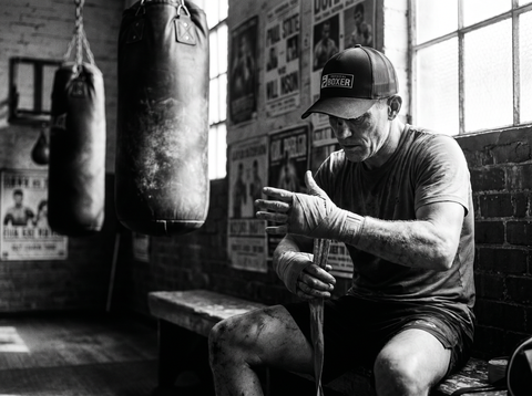 PHYSICAL Boxer Low Profile Mesh Back Trucker Hat