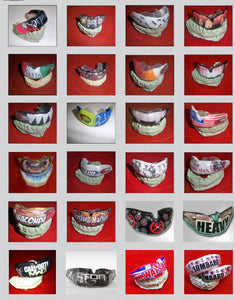 Custom Mouth Guards - Graphic, Name or Logo